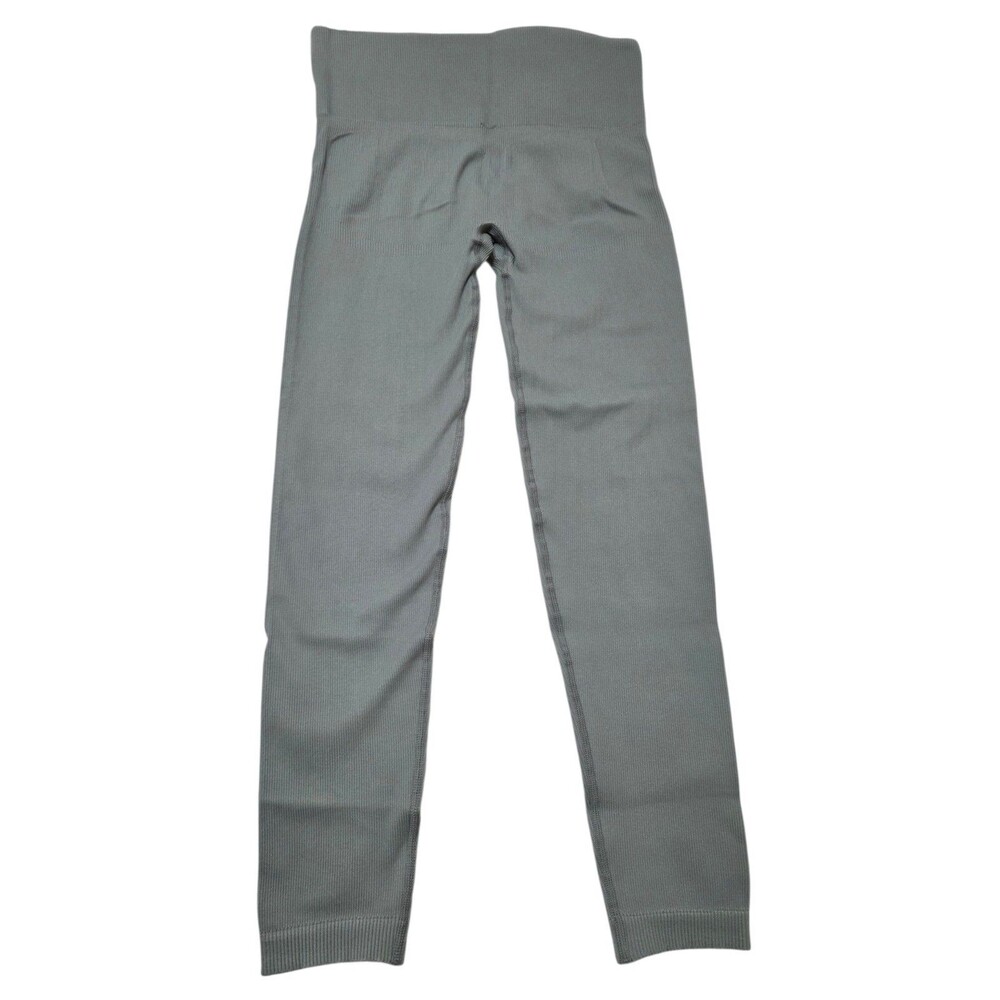 NWT Savage X Fenty High Waist Ribbed Leggings Women's Plus 3X Muted Green F9.1 - Picture 2 of 11